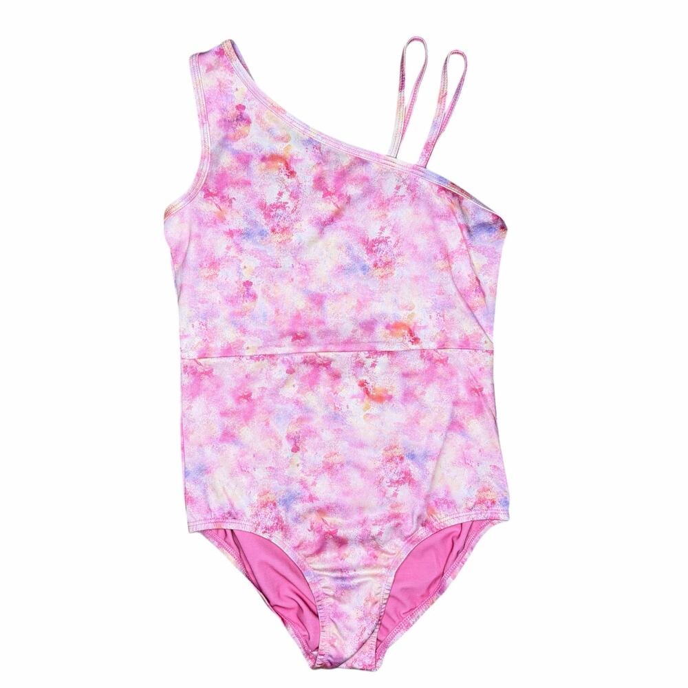 NWT Cat & Jack Girls’ Gymnastics Floral Spray Pull-On Leotard Size XS